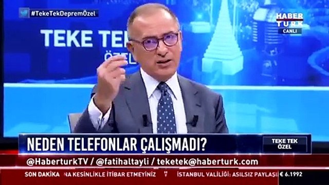 Fatih Altaylı'dan GSM operatörlerine: Tam anlamıyla çuvalladınız; depremde bir halta yaramazsanız ne zaman yarayacaksınız?