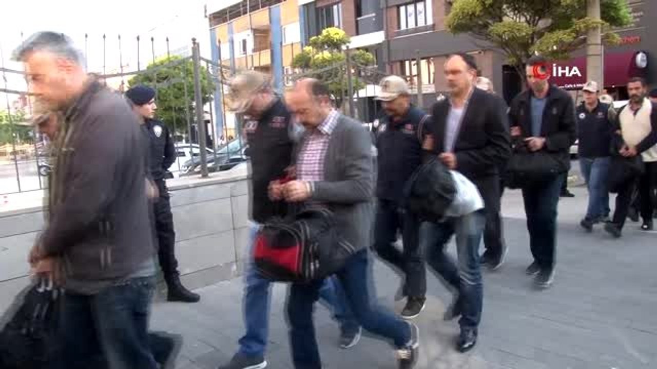 FETÖ şüphelisi 11 şahıs adliyeye sevk edildi
