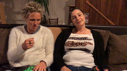 Caroline Bazin et Nolwenn Le Gac