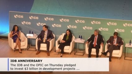 IDB, US to mobilize up to $10 bn for projects in LatAm