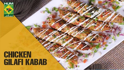 Mouthwatering Chicken Gilafi Kabab | Dawat | MasalaTV Show | Abida Baloch