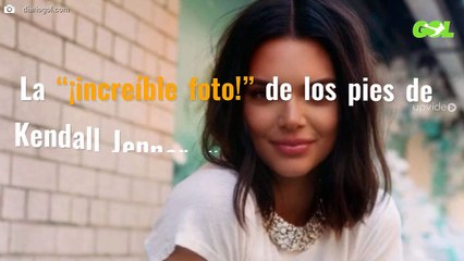 La “¡increíble foto!” de los pies de Kendall Jenner: “¡Esto no puede ser real!”