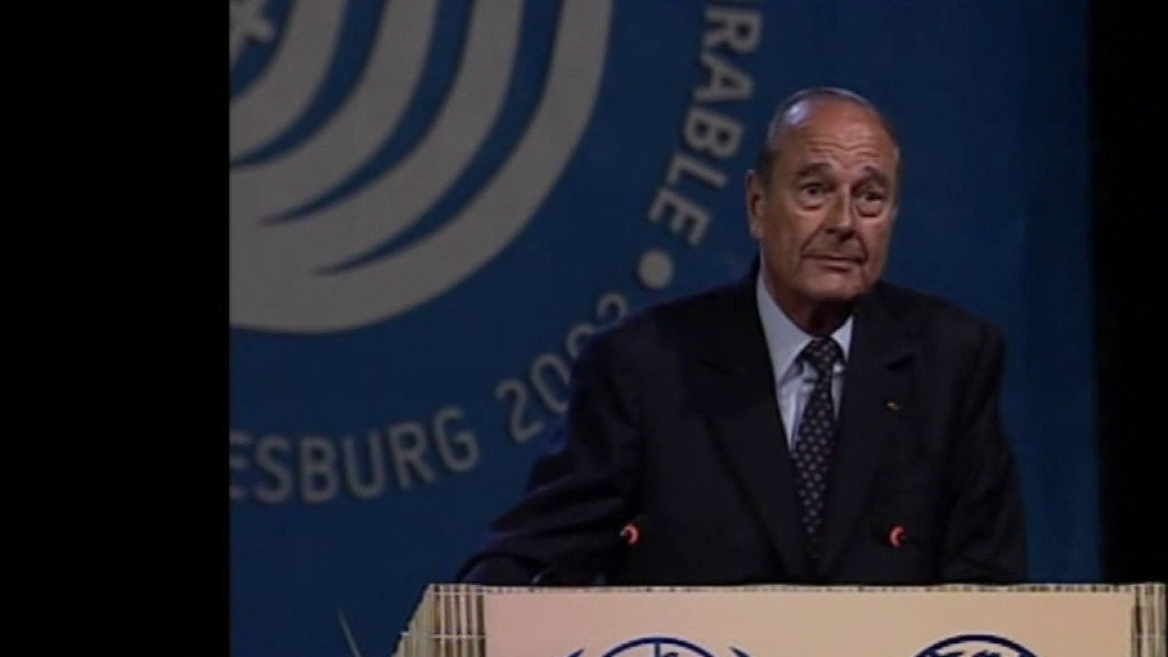 Jacques Chirac : « La maison brûle »