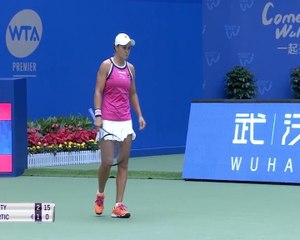 تنس: بطولة ووهان: بارتي تهزم مارتيش 7-6 و 3-6 و 6-3