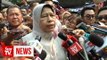 Zuraida: Let police decide next course of action in Adib case