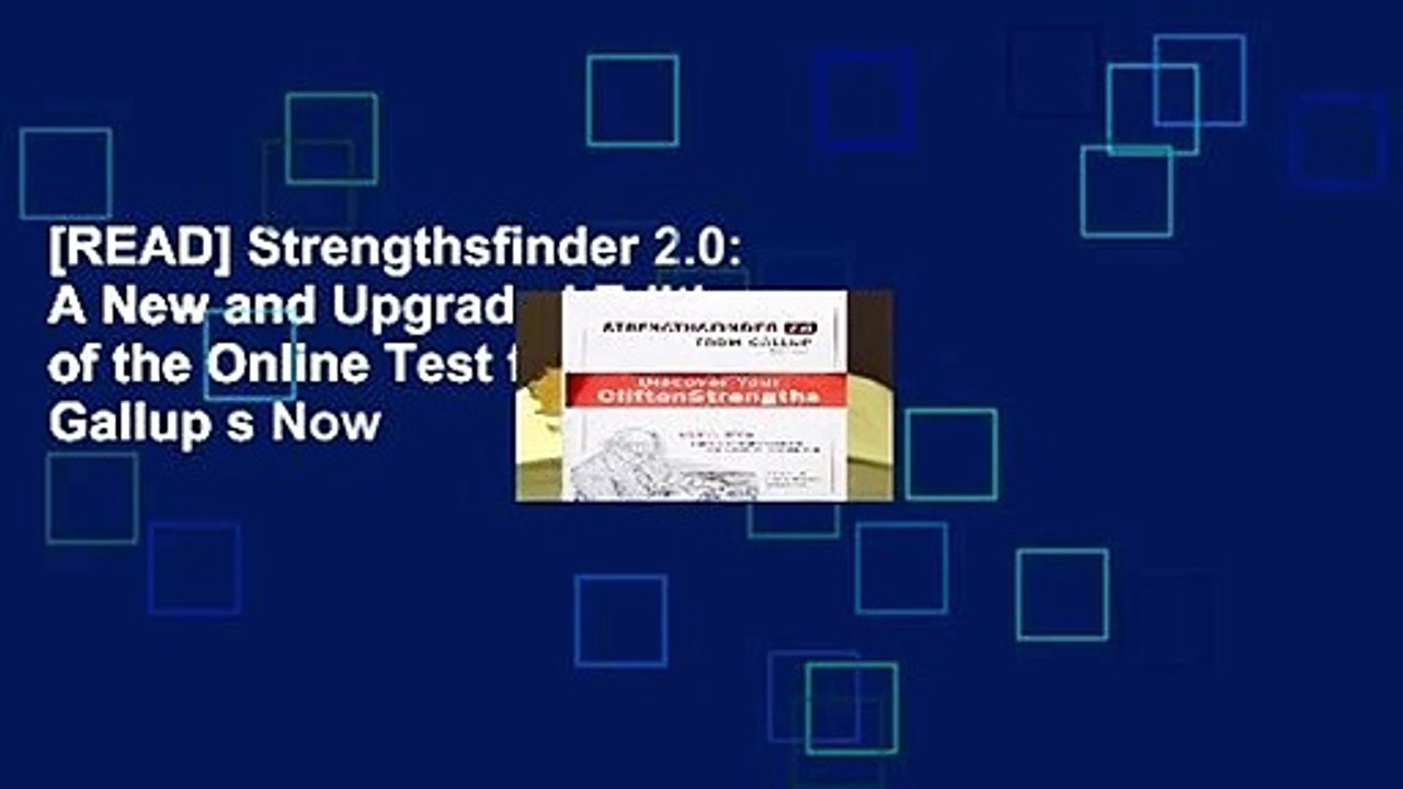 [READ] Strengthsfinder 2.0: A New and Upgraded Edition of the Online Test from Gallup s Now