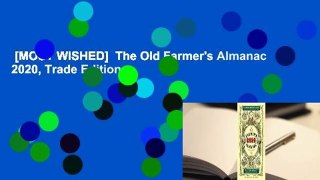 [MOST WISHED]  The Old Farmer's Almanac 2020, Trade Edition