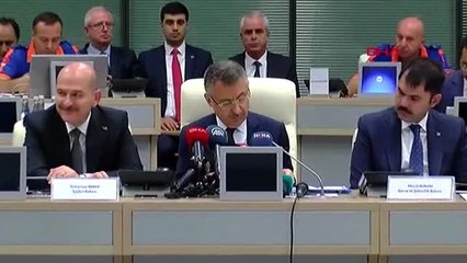 Fuat oktay deprem ile ilgili açıklama yaptı