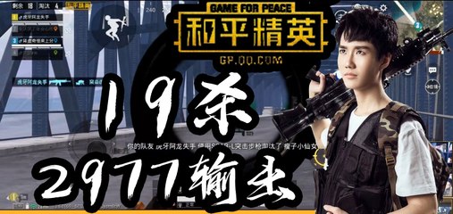 奇怪君和平精英：19杀 2977输出 带粉吃鸡Pubg Mobile/Game For Peace