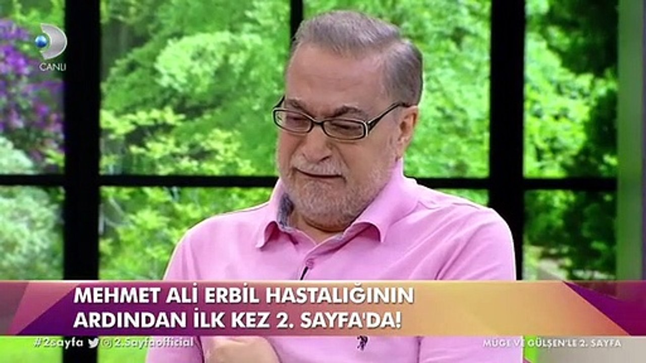 Mehmet Ali Erbil canlı yayında gözyaşlarına boğuldu
