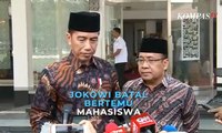 Jokowi Batal Bertemu Mahasiswa, Ini Sebabnya