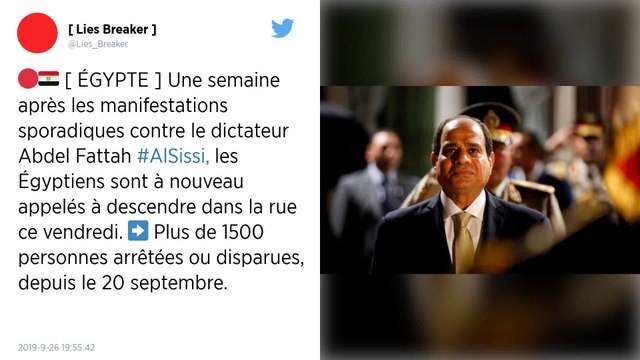 Manifestations contre le président Sissi : l’Égypte retient son souffle