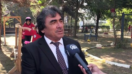 Okul bahçesini 'macera park'a çevirdiler - BOLU