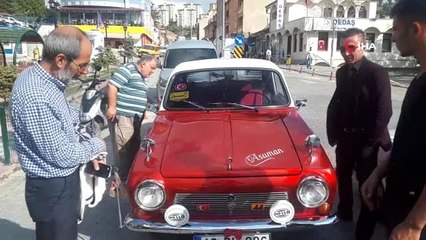 47 yıldır yollarda...1972 model Anadolu marka otomobil, ilk günkü gibi yolculuğuna devam ediyor