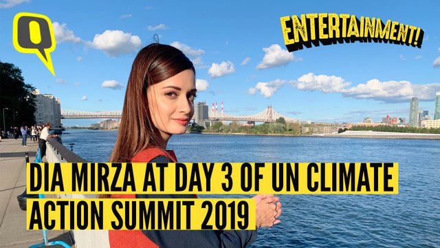 Dia Mirza Attends Day 3 at UN Climate Action Summit 2019