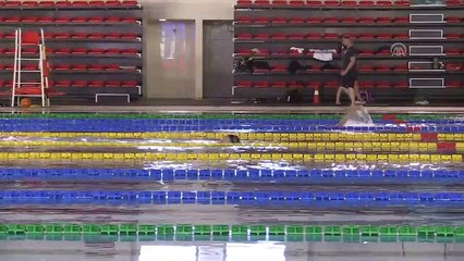 Alman yüzücüler olimpiyat için Erzurum'da kulaç atıyor - ERZURUM