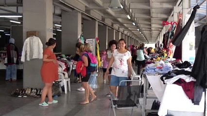Muğla ev kadınları ürünlerini pazarda satarak bütçeye katkı sağlıyor