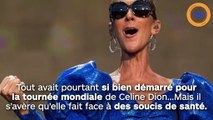 Céline Dion : contrainte d'annuler des concerts à cause de problèmes de santé !