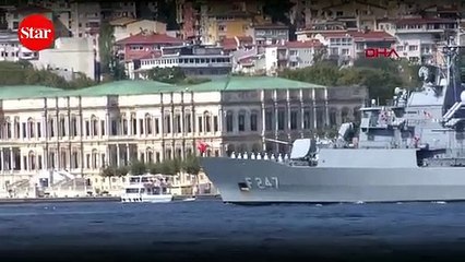 Preveze Deniz Zaferi’nin 481. yıl dönümü!; Savaş gemileri Boğaz’dan geçti�