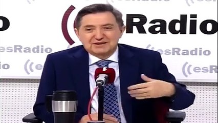 Losantos se carcajea del infame peloteo de Ferreras y su tropa a Errejón con una icónica y descacharrante imagen