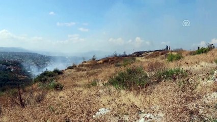 Makilik alanda yangın - HATAY