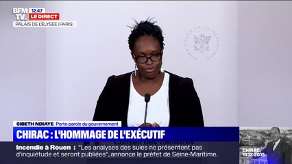 Mort de Jacques Chirac : une minute de silence sera observée ce lundi à 15H