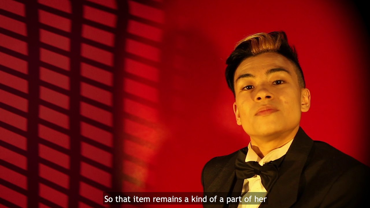 Jacqui and a Drag King's Sideburns (subtitled)