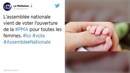 Loi de bioéthique. L'Assemblée nationale vote l'ouverture de la PMA à toutes les femmes