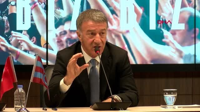 Spor ahmet ağaoğlu trabzonspor'da elden para alma devri bitti