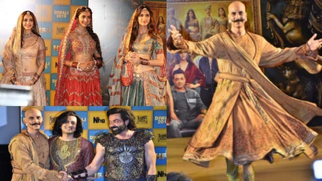 Housefull 4 Trailer Launch: Akshay Kumar, Bobby Deol & others stun at stage; Watch video |FilmiBeat