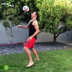 Zlatan Ibrahimovic'ten Matrix challenge
