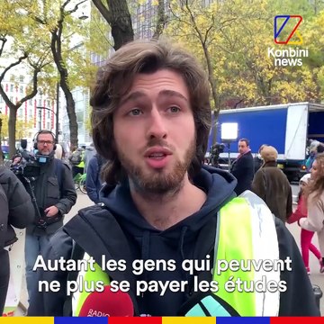 Des étudiants se rallient aux gilets jaunes
