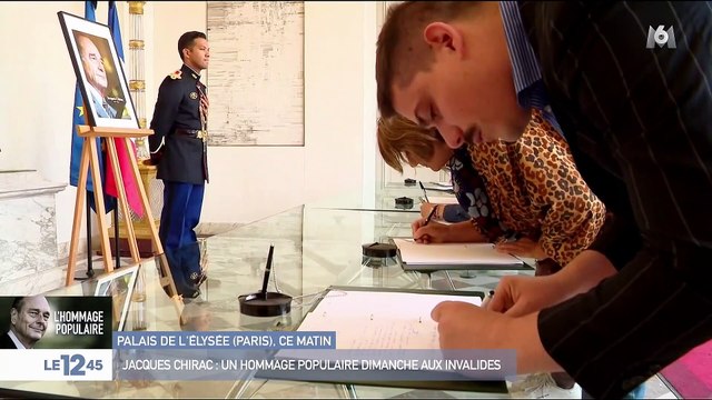 Jacques Chirac : un hommage populaire dimanche aux Invalides