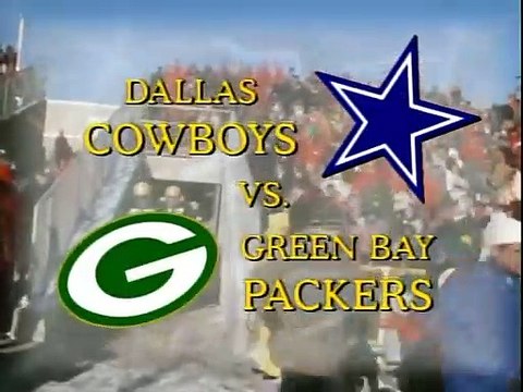 NFL 1967 Championship - Ice Bowl - Dallas Cowboys @ Green Bay Packers - 1.Half Highlights