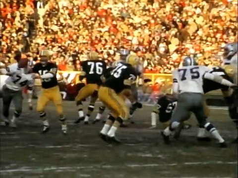 NFL 1967 Championship - Ice Bowl - Dallas Cowboys @ Green Bay Packers - 2.Half Highlights