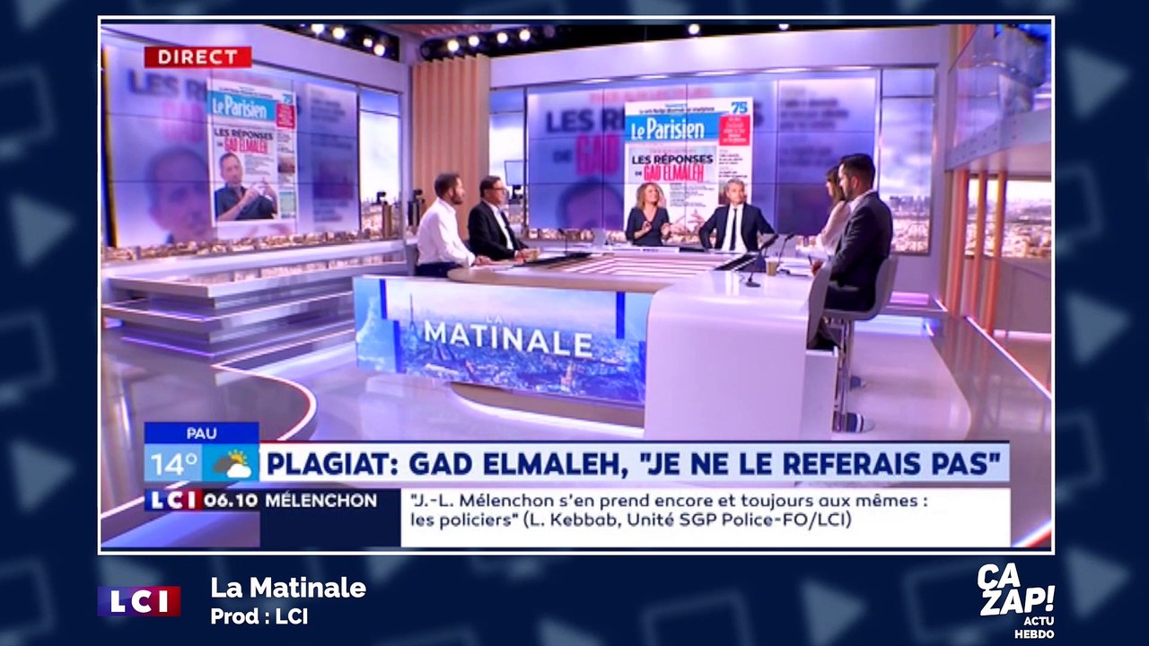 Gad Elmaleh reconnaît le plagiat - ZAPPING ACTU HEBDO DU 28/09/2019