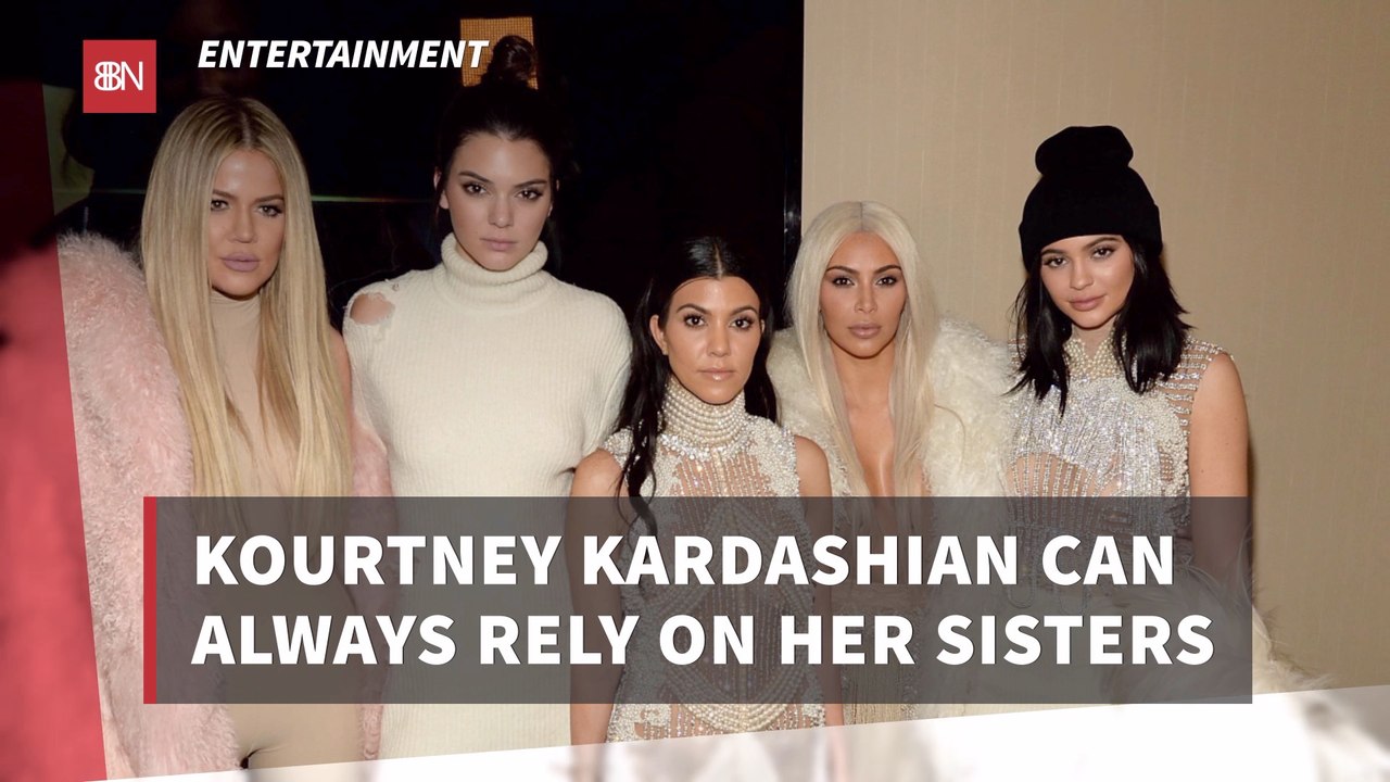 Kourtney Kardashian Has Backup