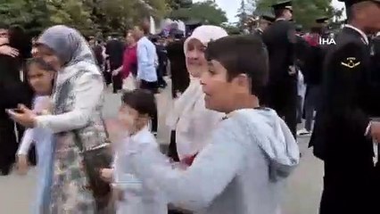 Askerlerin yemin törenine damga vuran anlar