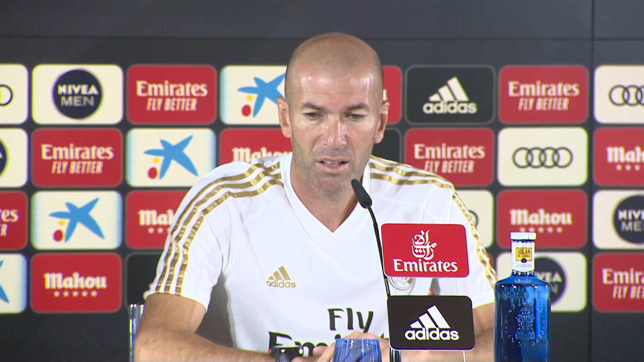 Zidane sobre el derbi: "Lo que queremos es ganar"