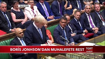 Boris Johnson'dan Muhalefete Rest