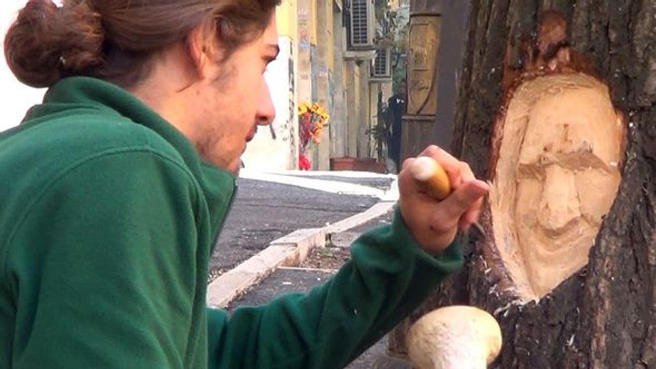 Inspire in a minute: kunst in toten bäumen