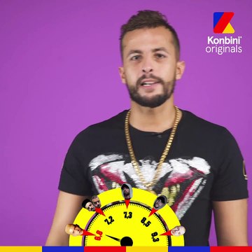 Hayce Lemsi relève le défi de vitesse de rap