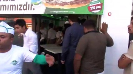 Şanlıurfa'da bedava döner kuyruğu