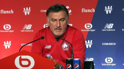 Galtier «Une marge de progression importante» - Foot - L1 - LOSC
