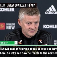 I wouldn't put my life on Rashford and Martial being fit - Solskjaer
