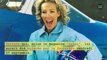 Ophélie Winter se retrouve à la rue