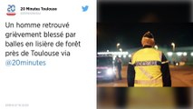 Haute-Garonne. Blessé par balles et à moitié nu, un homme découvert en bordure de forêt