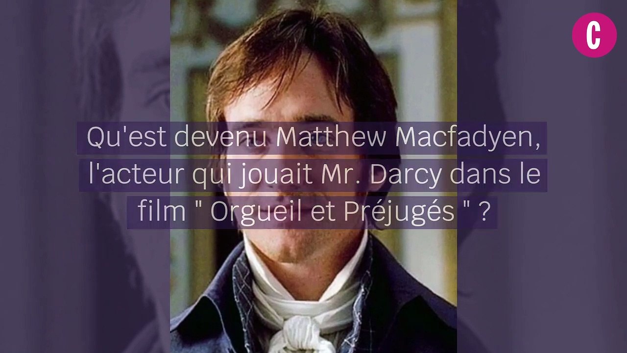 Qu'est devenu Matthew MacFayden, Mr Darcy d'Orgueil et Préjugés ?