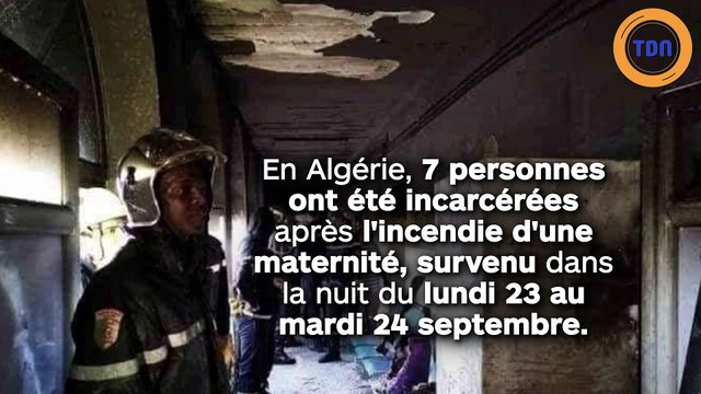 Algérie : 7 personnes incarcérées après l’incendie d’une maternité ayant causé le décès de 8 nourrissons
