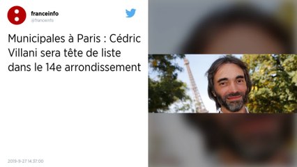 Municipales à Paris : Cédric Villani va être tête de liste dans le XIVe arrondissement